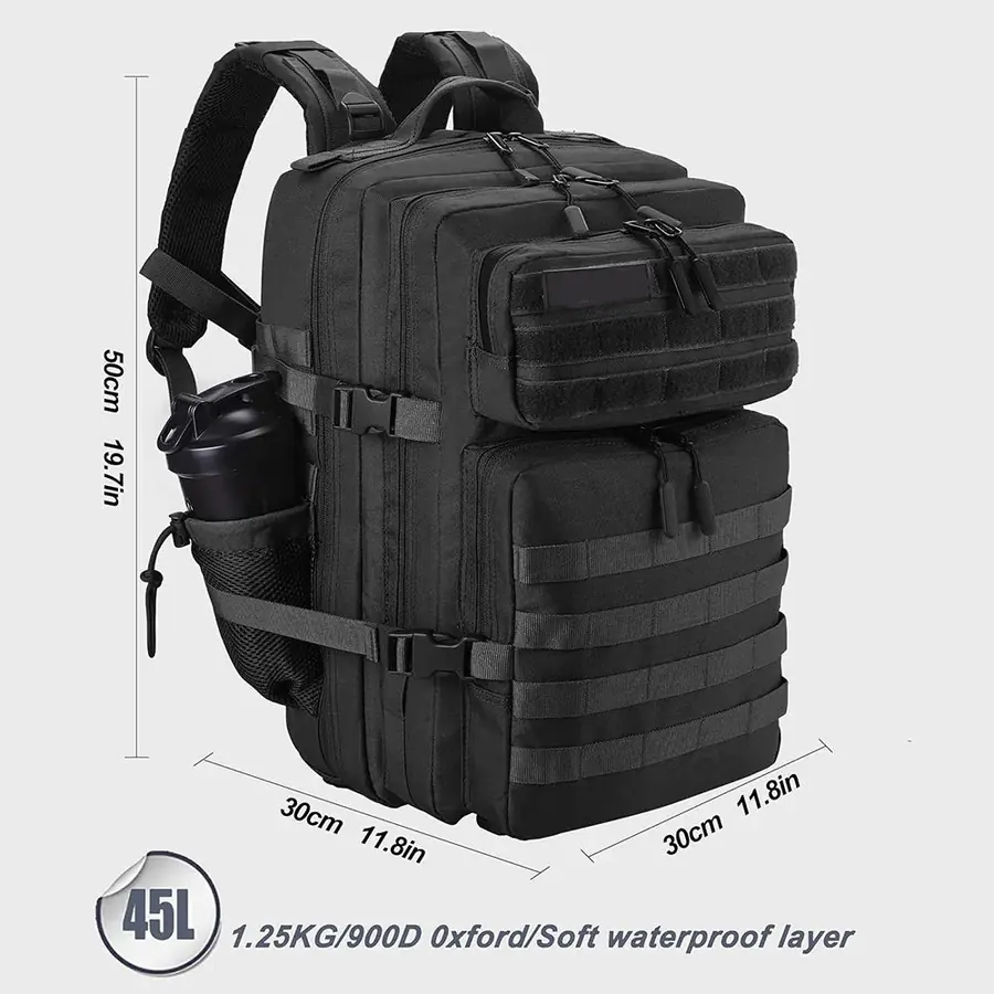 Mochila Tática 45L — LS Confecções