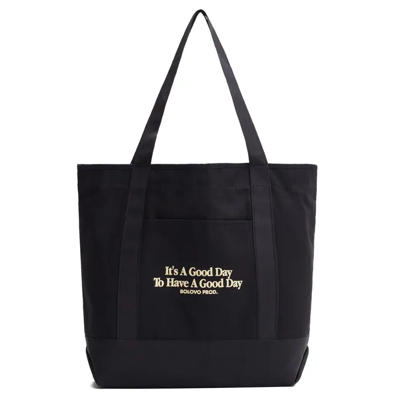 Tote Canvas Good Day — LS Confecções