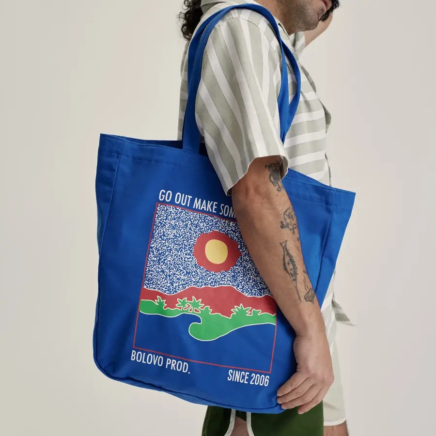 Tote Canvas Estampada — LS Confecções