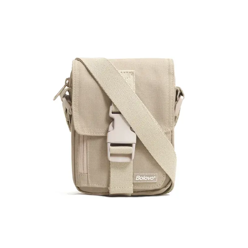 Shoulder Bag Utility Bege — LS Confecções