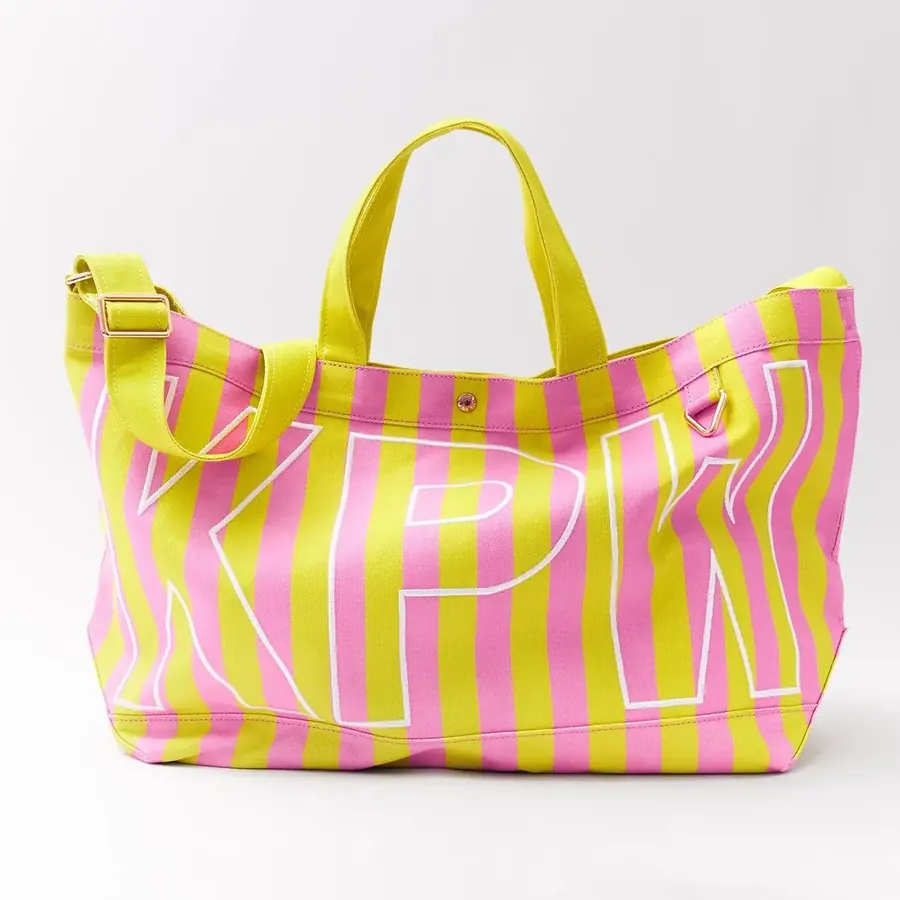 Tote Bag Listrada Oversized — LS Confecções